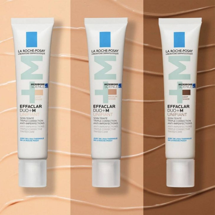 La Roche Posay Effaclar Duo +M Trattamento Colorato Tripla Correzione Anti-Imperfezioni Viso Deep 40 ml