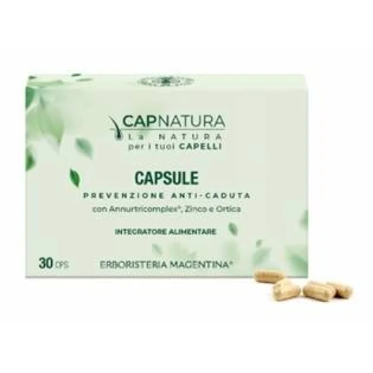 Erboristeria Magentina Capnatura Integratore per Capelli e Unghie 30 Capsule