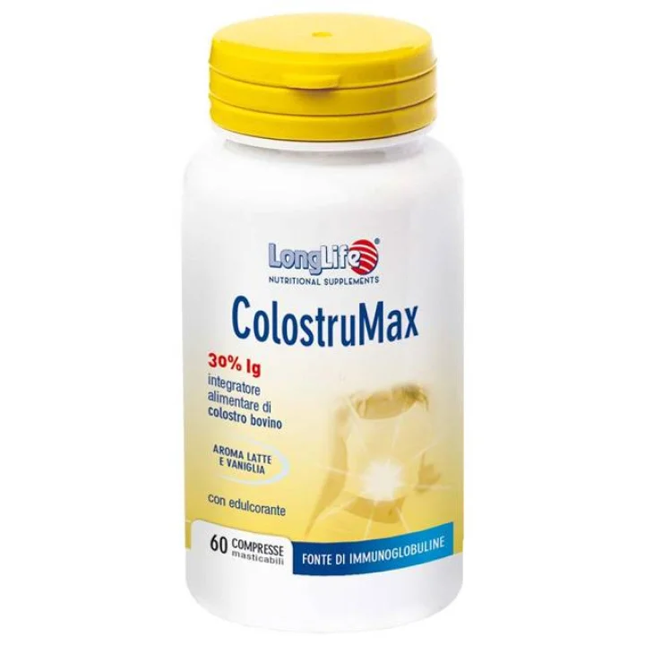 Longlife Colostrumax Integratore per il Sistema Immunitario 60 Compresse