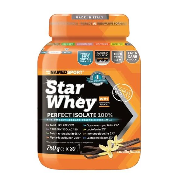 Named Sport Star Whey Isolate Vanilla 750 g