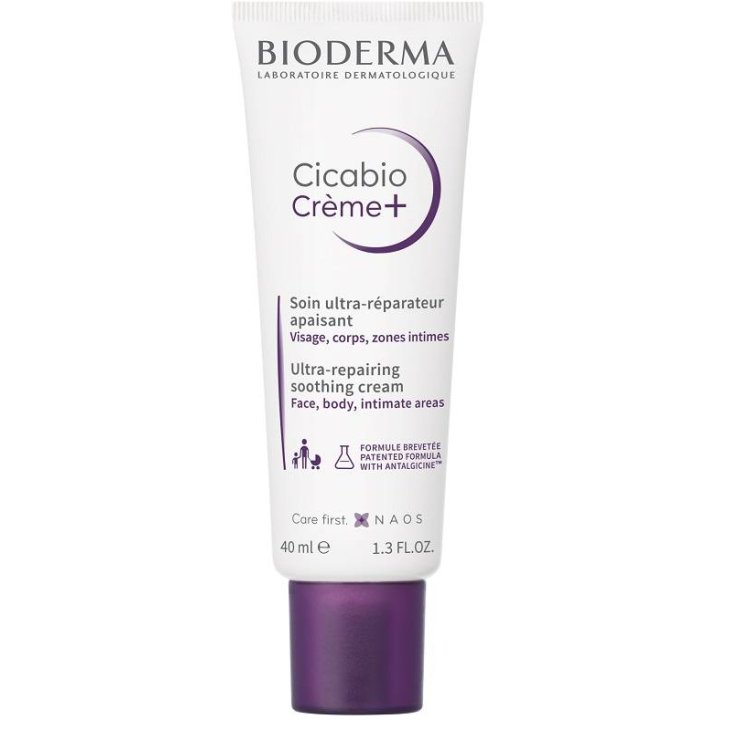 Bioderma Cicabio Creme+ Crema Trattamento Anti-Rossore Viso e Corpo 40 ml