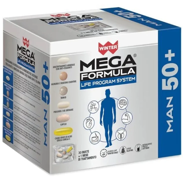WINTER MEGA FORMULA LIFE PROGRAM SYSTEM MAN 50+ 30 BUSTINE