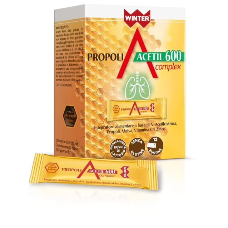 Winter Propoli Acetil 600 Complex 12 Bustine