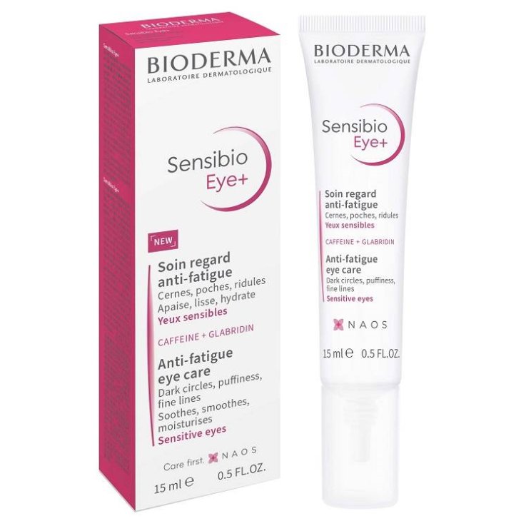 Bioderma Sensibio Eye+ Contorno Occhi Tripla Azione Rughe Borse Occhiaie 15ml