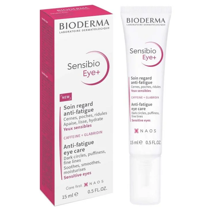 Bioderma Sensibio Eye+ Contorno Occhi Tripla Azione Rughe Borse Occhiaie 15ml