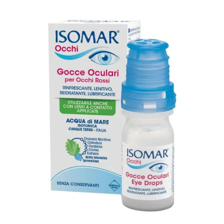 Isomar Sollievo Occhi Rossi Collirio Multidose 10 ml