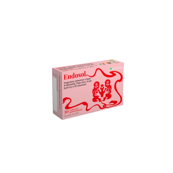Herboplanet Endosol Integratore contro Stati Tensione Localizzati 30 compresse