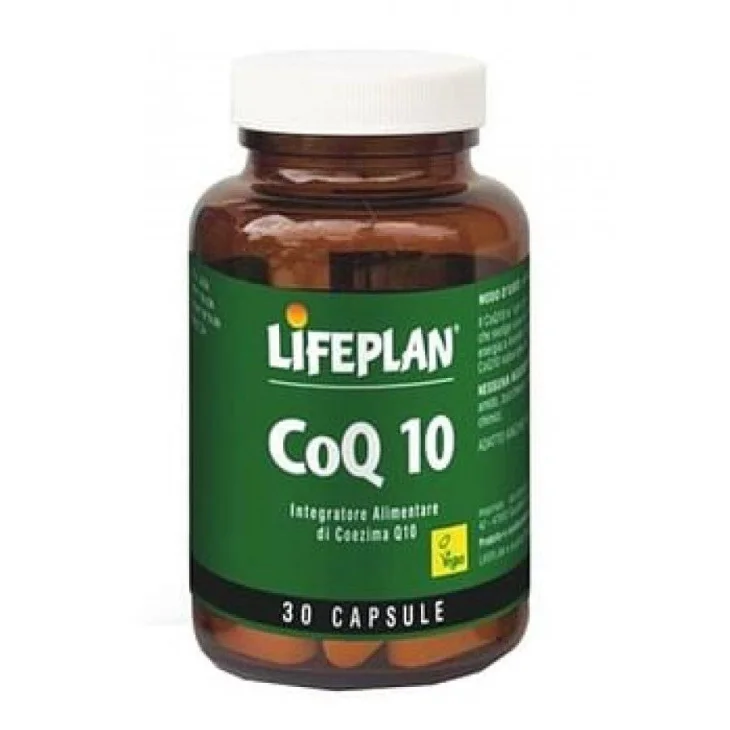 Lifeplan CoQ10 30mg Integratore Coenzima Q10 30 capsule