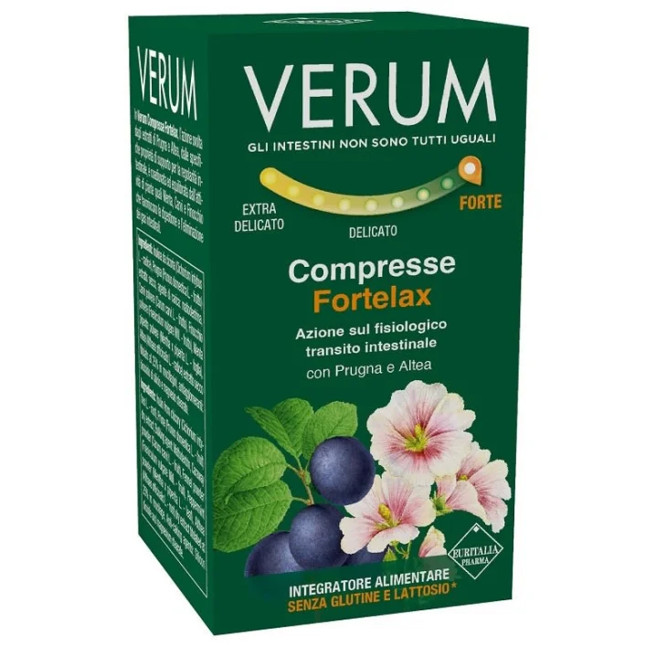 Verum Fortelax Integratore Regolarità Intestinale 80 Compresse Verum Fortelax Integratore Regolarità Intestinale 80 Compresse
