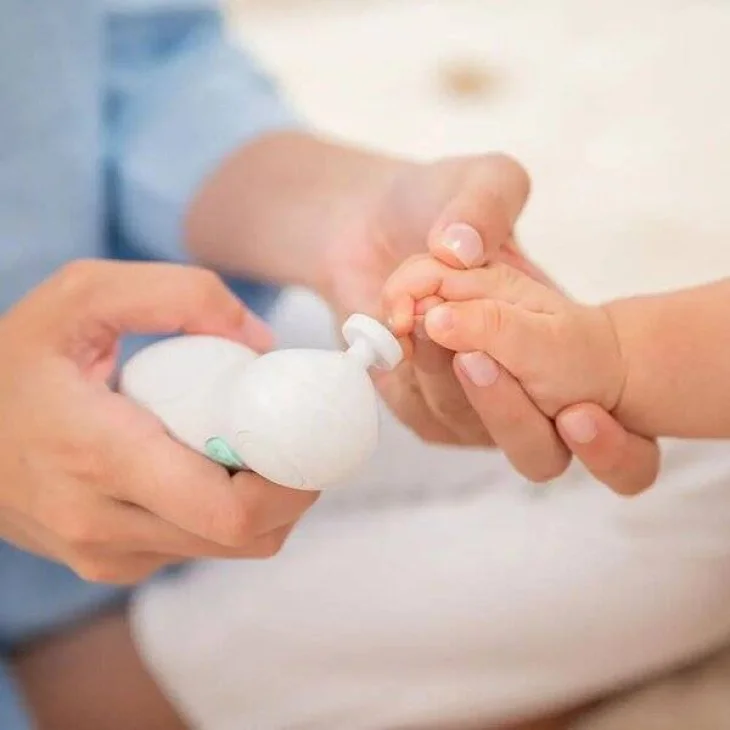 Miniland Baby Nail Trimmer Limetta Elettrica per Bambini