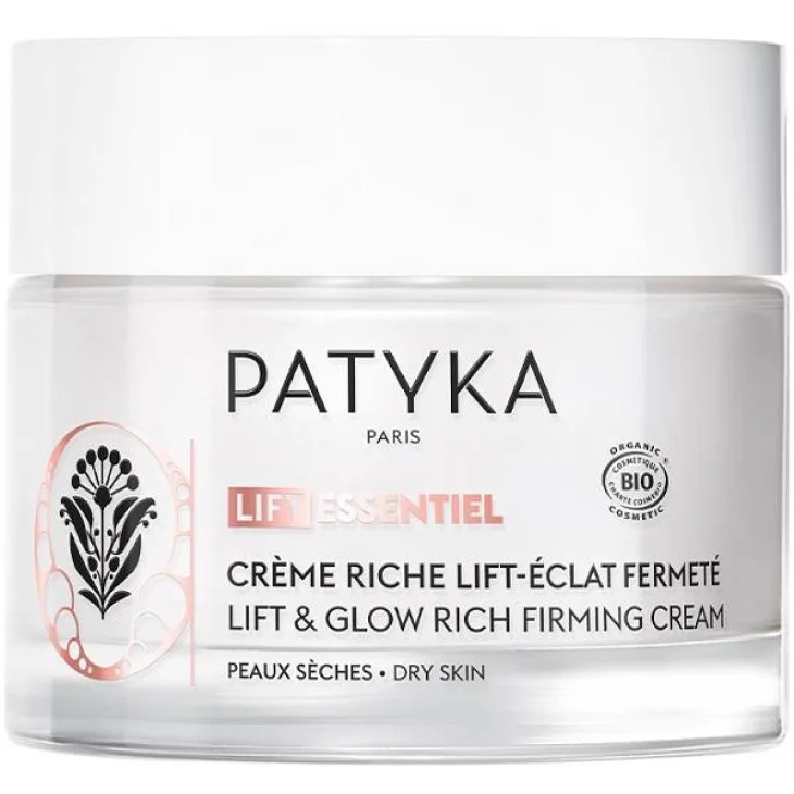 Patyka Lift Essentiel Crema Ricca Liftante Illuminante Tonificante Confezione 50 Ml