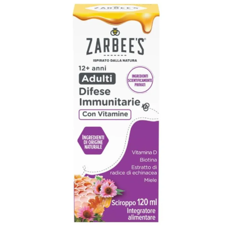 Zarbee's Difese Immunitarie Adulti Sciroppo 120 ml