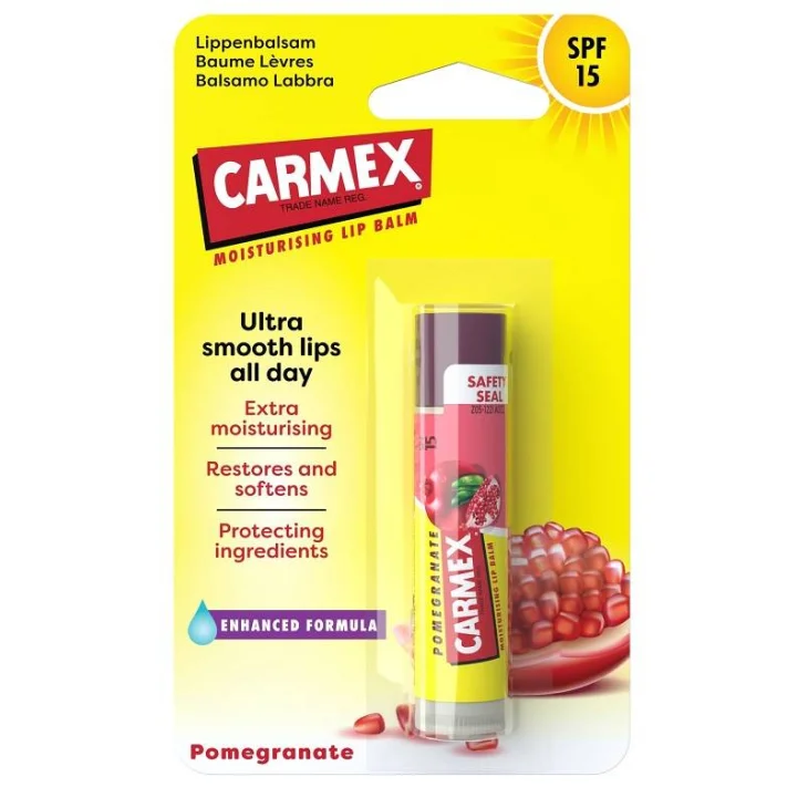 Carmex Balsamo Labbra Melograno SPF15 4,25 g