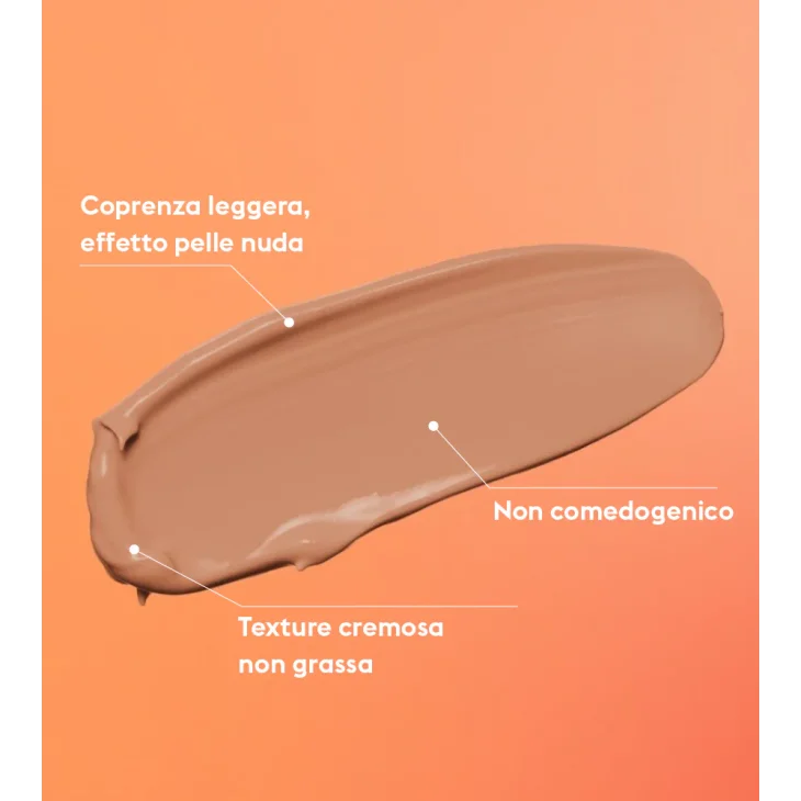 Patyka Crema Colorata Effetto Naturale Pelle Rimpolpata Tonalità Dorata 40 ml