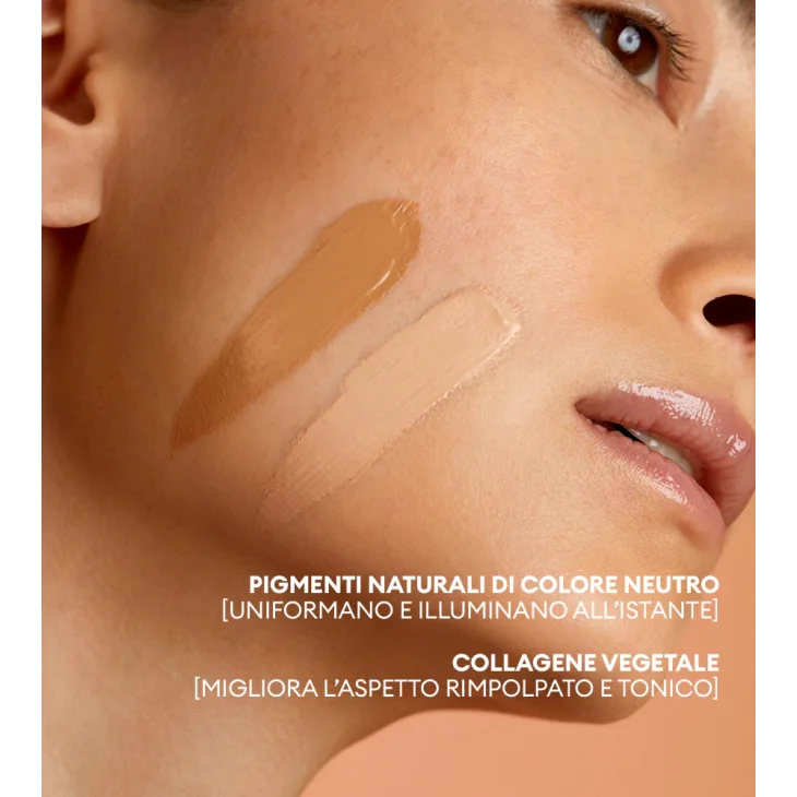 Patyka Crema Colorata Effetto Naturale Pelle Rimpolpata Tonalità Dorata 40 ml