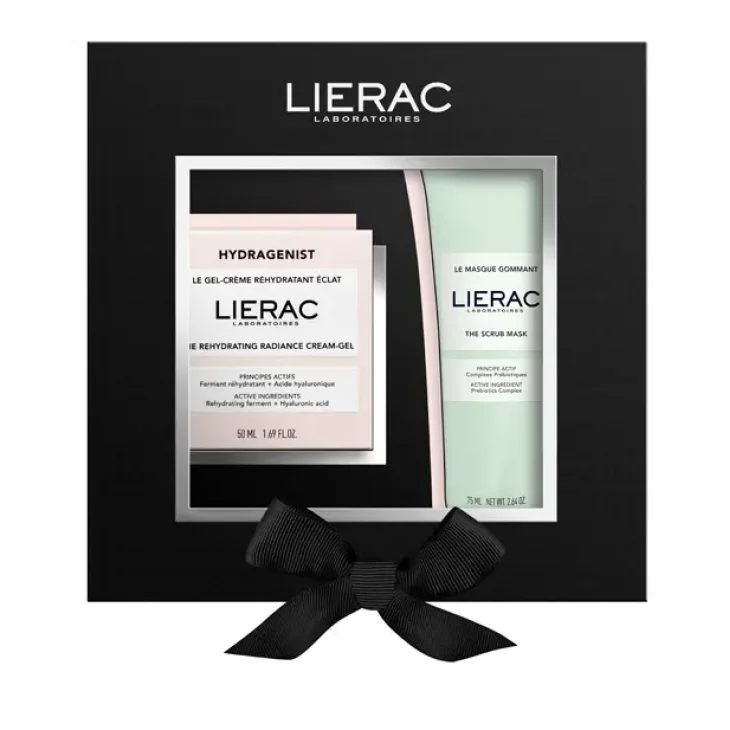 Lierac Set Natale 2024 Hydragenist Gel Crema 50 ml + Maschera 75 ml