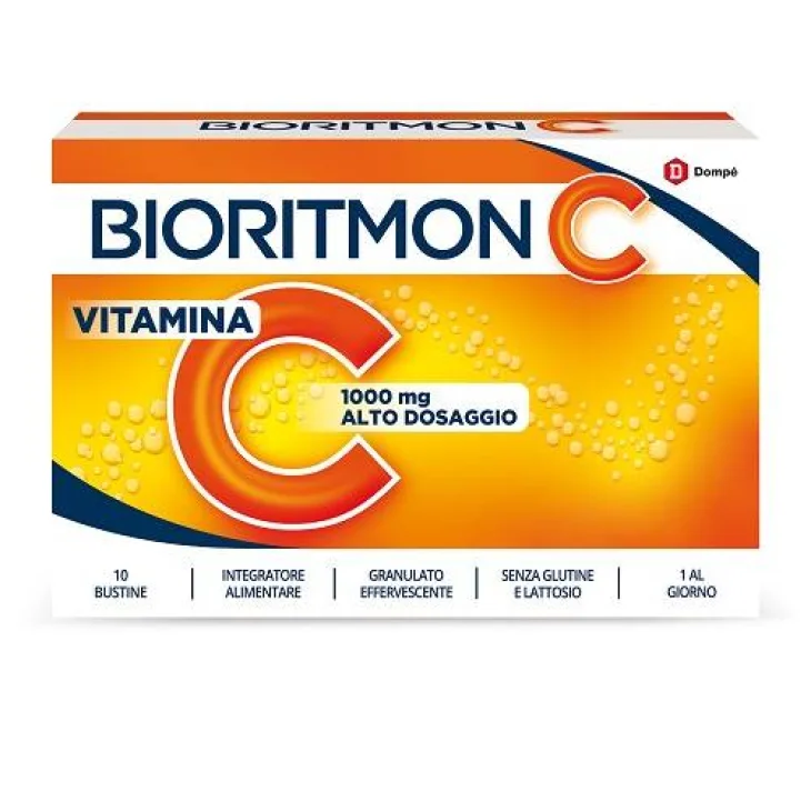 Bioritmon C 1000 Vitamina C Integratore Difese Immunitarie 10 bustine