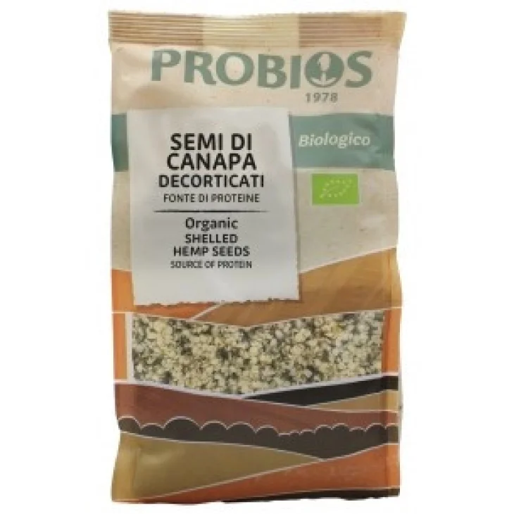 Probios Semi di Canapa Decorticati Biologici Senza Glutine 250g