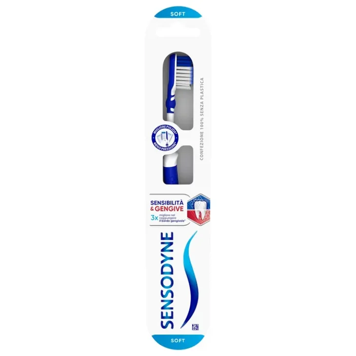 Sensodyne Sensibilità & Gengive Spazzolino Morbido per Denti Sensibili
