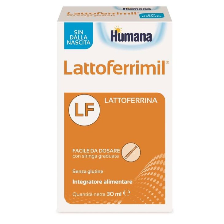 Humana Lattoferrimil Integratore di Lattoferrina 30 ml