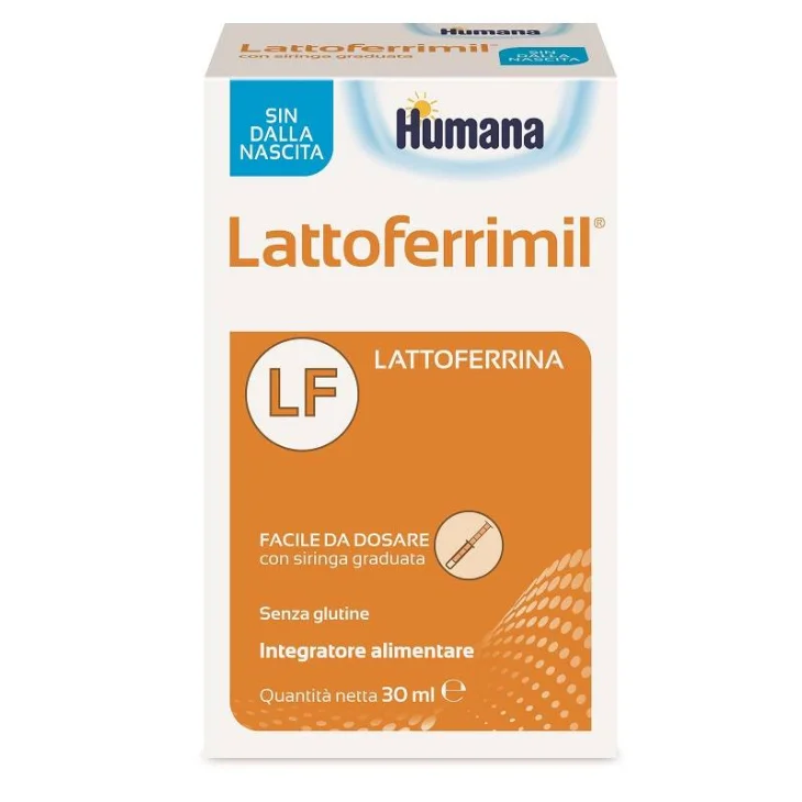 Humana Lattoferrimil Integratore di Lattoferrina 30 ml