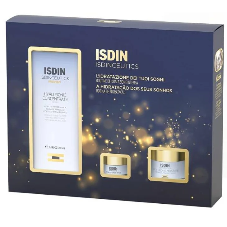 Isdin IsdinCeutics Pack Routine Idratante Hyaluronic Concentrato