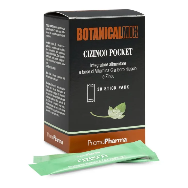 Promopharma Czn Pocket Integratore Vitamina C Zinco Sistema Immunitario 30 Stick Promopharma Czn Pocket Integratore Vitamina C Zinco Sistema Immunitario 30 Stick