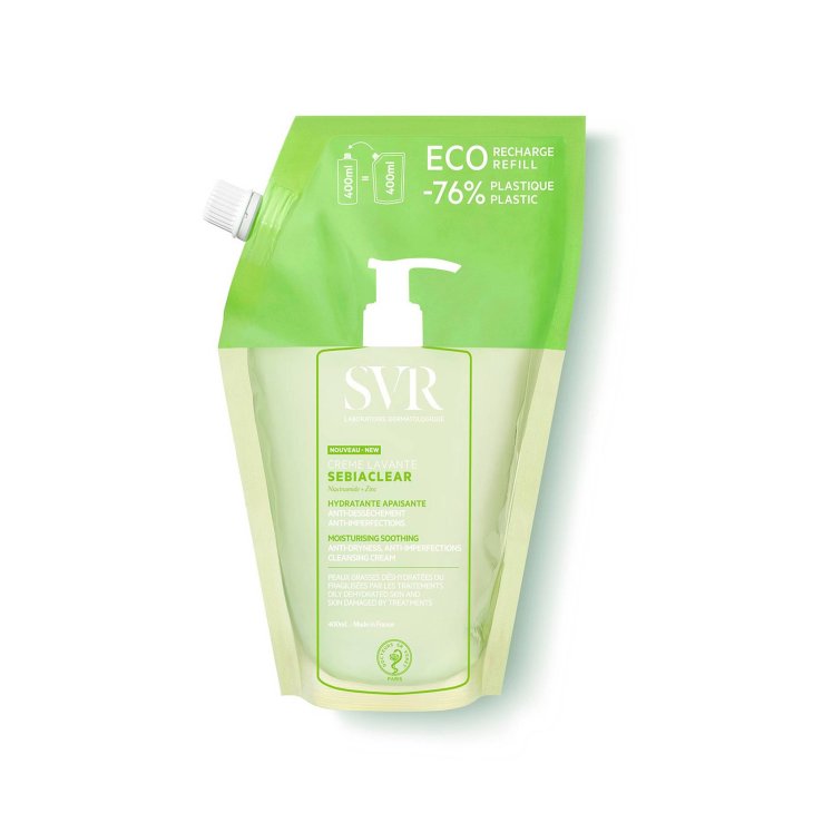 SVR Sebiaclear Refill Creme Lavante Detergente Purificante Anti-Imperfezioni 400 ml