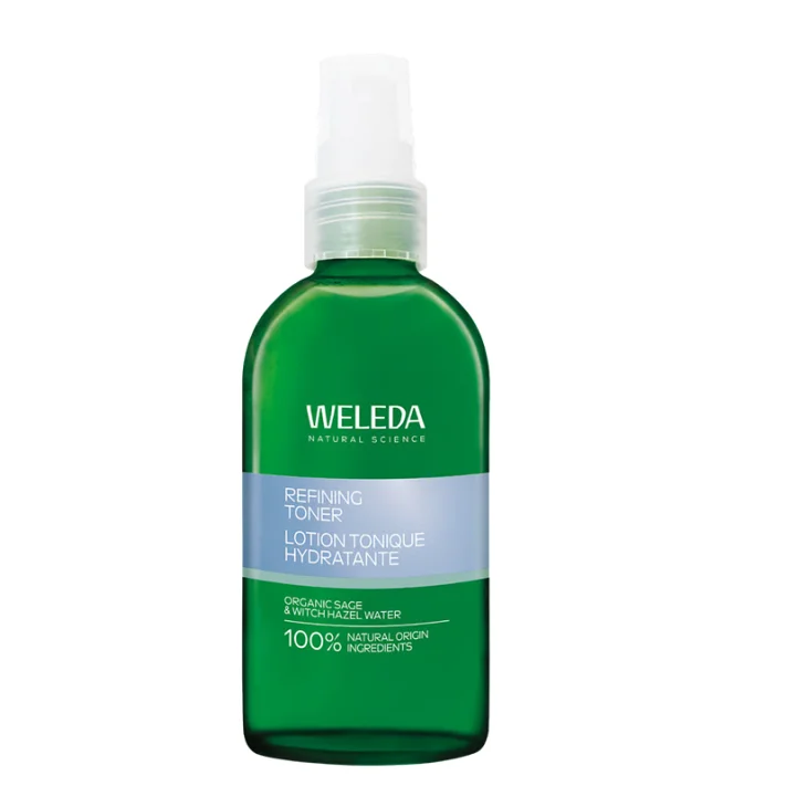 Weleda Tonico Viso Purificante Idratante e Rinfrescante per Pori Dilatati 150 ml