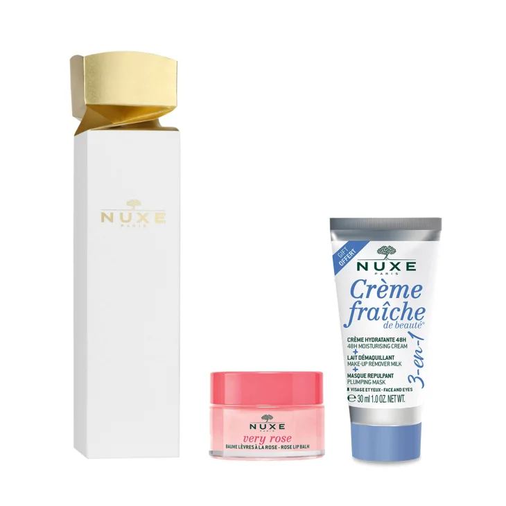 Nuxe Cracker Rituale Idratante Crema Viso + Balsamo Labbra