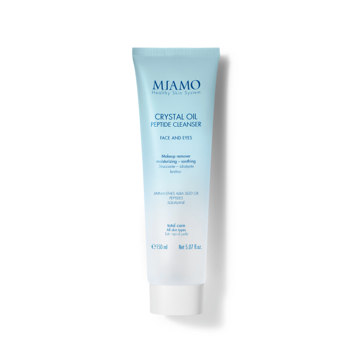 Miamo Crystal Oil Peptides Struccante Viso e Occhi 150 ml