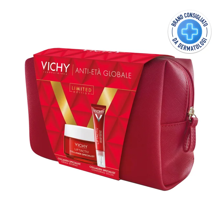Vichy Pochette Natale 2024 Liftactive Crema Giorno 50ml + Contorno Occhi 15ml