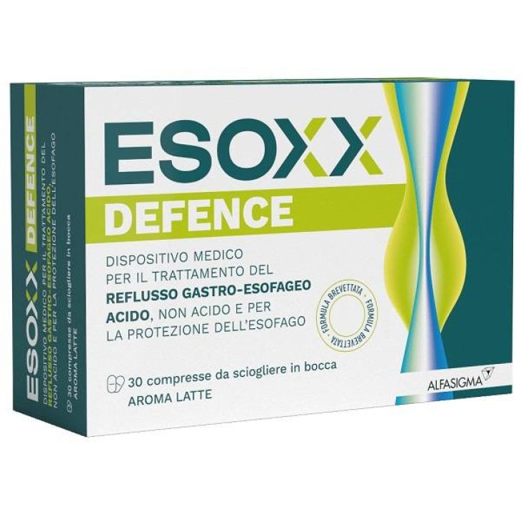 Alfasigma Esoxx Defence contro Reflusso Gastrico 30 compresse masticabili