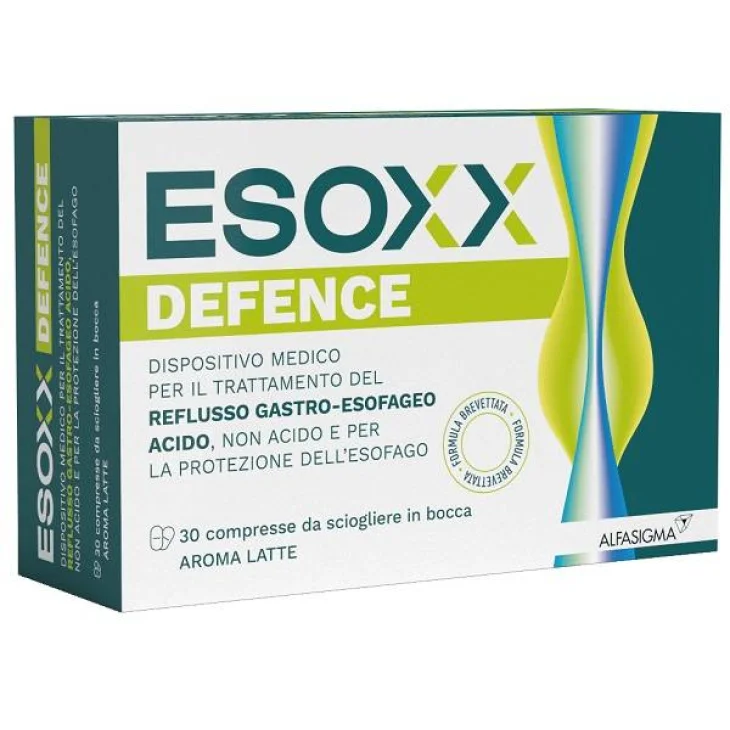 Alfasigma Esoxx Defence contro Reflusso Gastrico 30 compresse masticabili