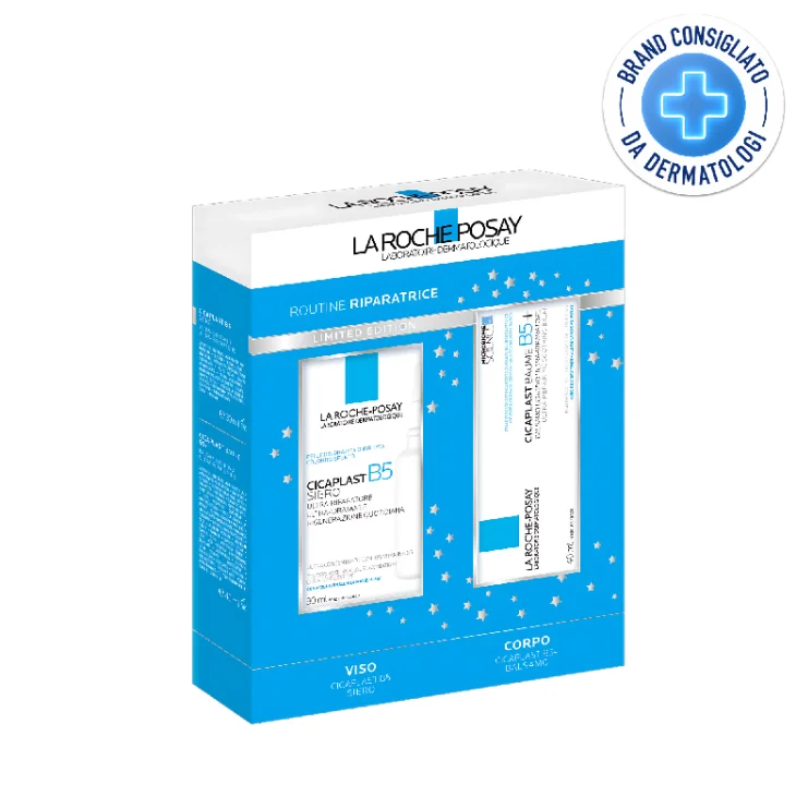 La Roche Posay Cofanetto Limited Edition Routine Riparatrice con Cicaplast B5 Siero 30ml + Cicaplast Baume B5+ 40ml