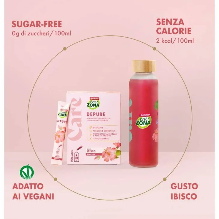 Enerzona Care Depure Integratore Drenante e Antiossidante 20 bustine
