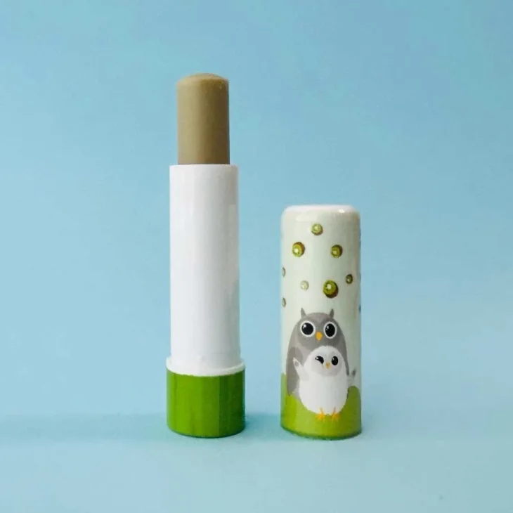 Morbidì Kit Disegno Balsamo Stick Labbra Kiwi+ Matita + Gomma da cancellare