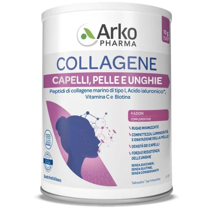 Arkopharma Collagene Capelli Pelle e Unghie 260 grammi