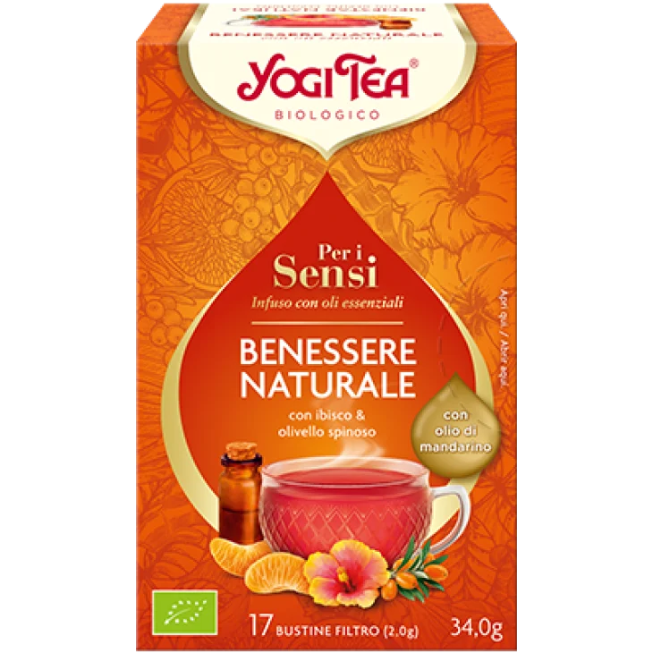 Yogi Tea per i Sensi Benessere Naturale 34 g