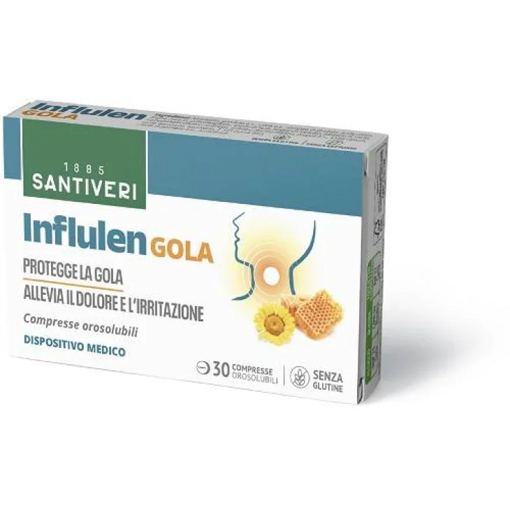 Santiveri Influlen Gola 30 Compresse Orosolubili
