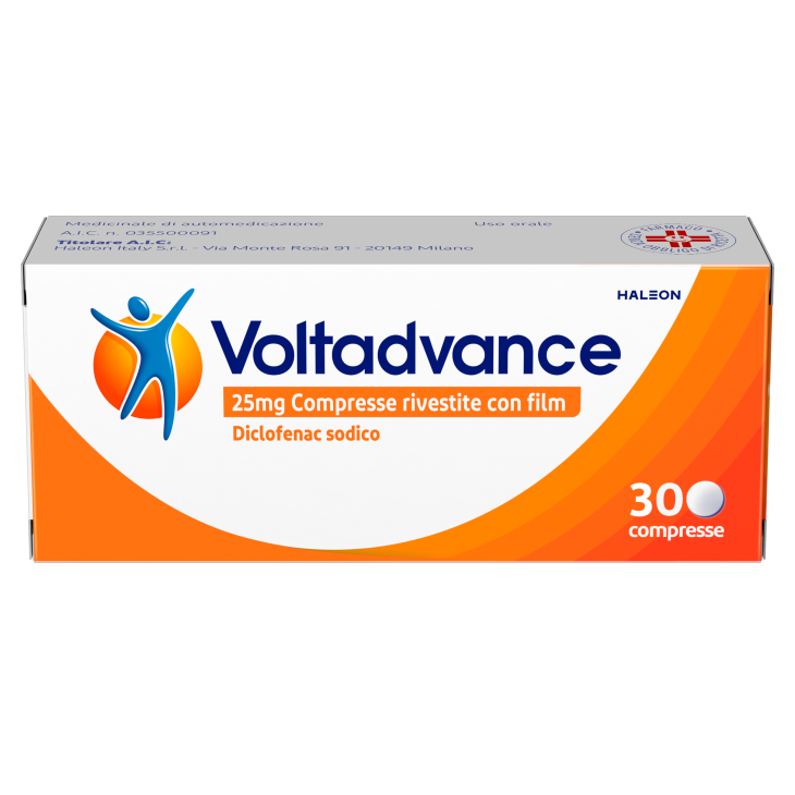 Voltadvance 25 mg Contro Dolore e Infiammazione 30 compresse