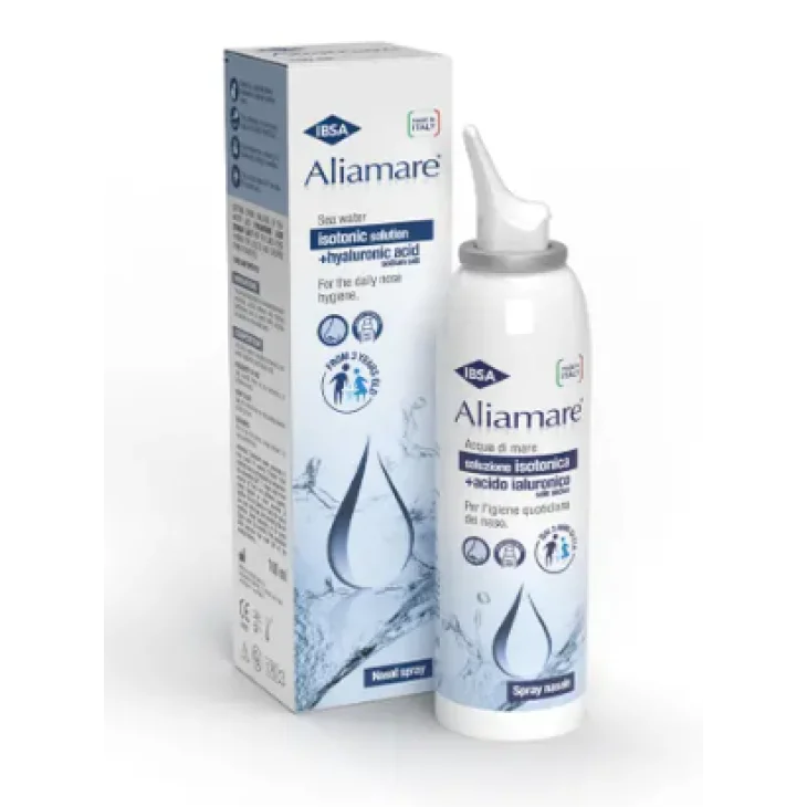 Aliamare Spray Acqua di Mare per Igiene Quotidiana 100 ml