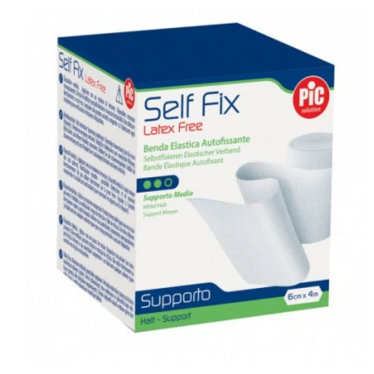 Pic Benda Elastica Pic Selffix Senza Lattice M 4X6 Cm