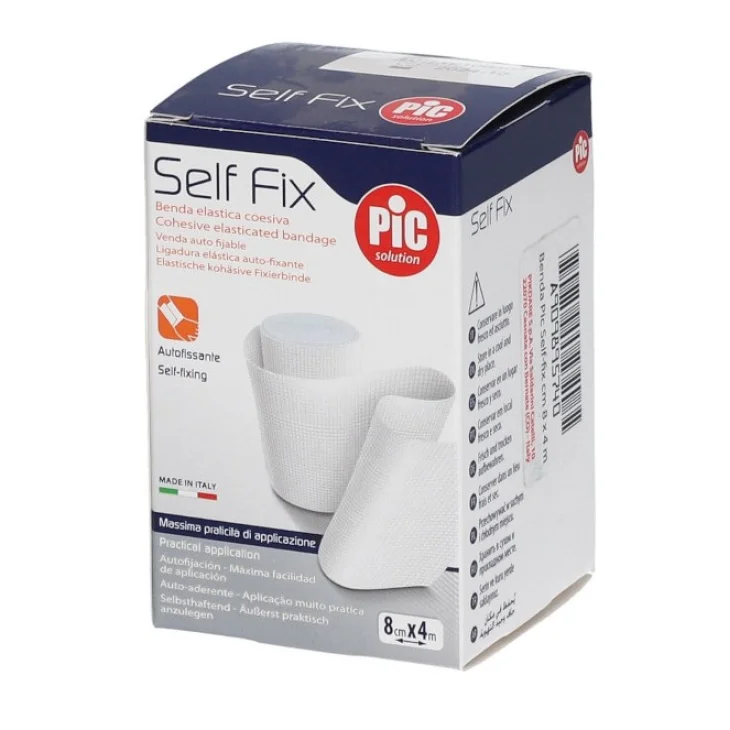 PIC Self Fix Benda Elastica Autoadesiva 8 Cm X 4 M