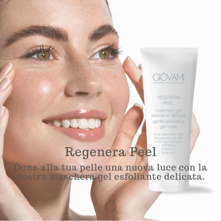 Giovami Regenera Peel Maschera Gel Esfoliante Delicata 100 ml