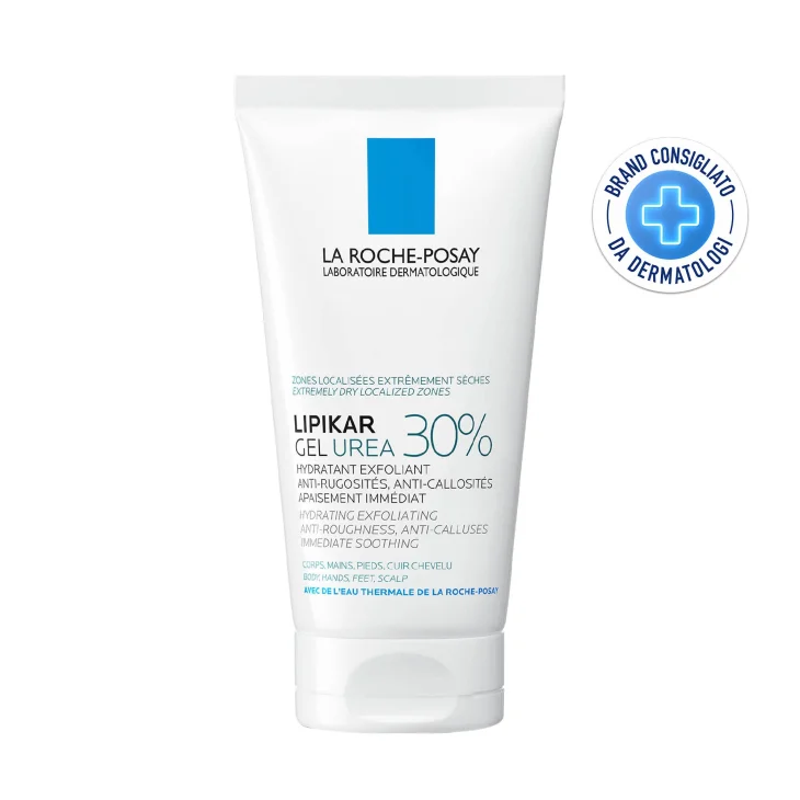 La Roche Posay Lipikar Gel Urea 30% Trattamento Esfoliante Zone Secche 50 ml