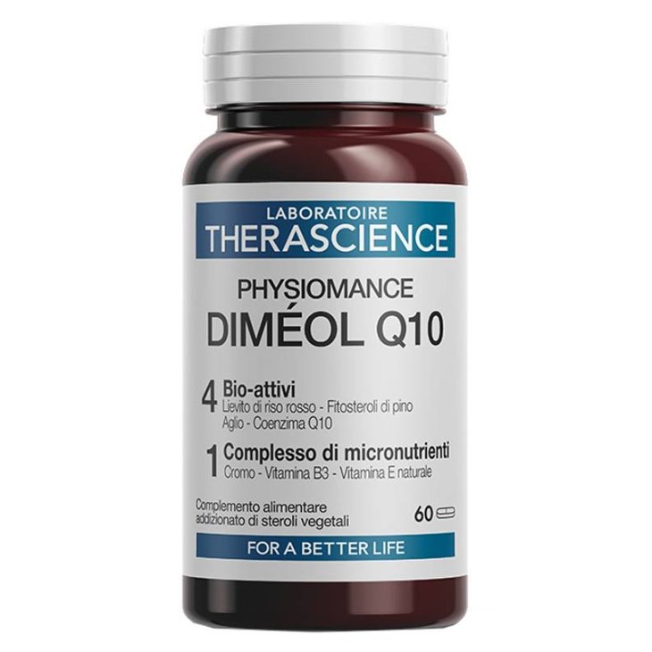 Physiomance Dimeol Q10 Integratore Controllo Colesterolo 60 compresse