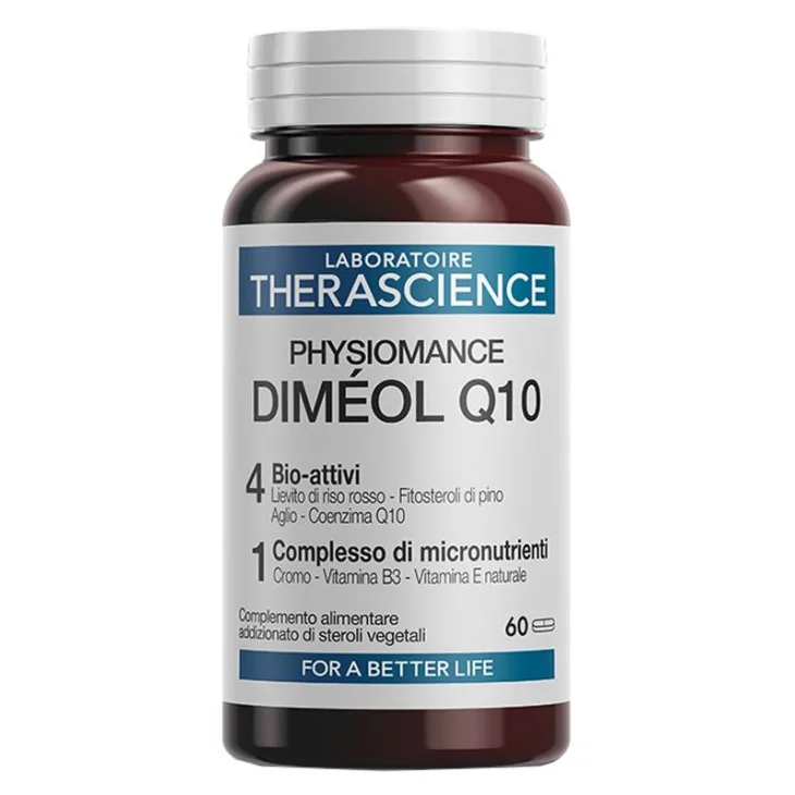 Physiomance Dimeol Q10 Integratore Controllo Colesterolo 60 compresse