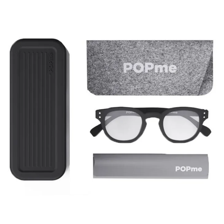 POPme Glasses Occhiale da Vista Colore Black Licorice - Gradazione: 1.00