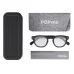 POPme Glasses Occhiale da Vista Colore Black Licorice - Gradazione: 1.00